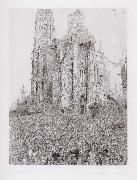 James Ensor The Cathedral USA oil painting artist